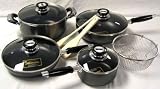 Concord 11-Piece Non-Stick Aluminum Cookware Set