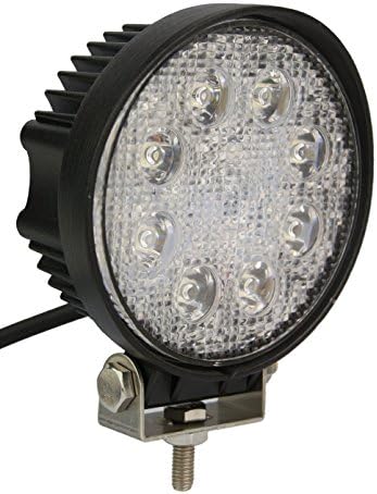 Wellness Everything 2PCS 24W 10-30V 1760LM EPISTAR LED flood Work Light 6000K Waterproof IP67 LED for ATV, Jeep, Boat, Suv, Truck, Car, Atvs, flood Light Bar - Black (24w Flood)