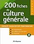 200 fiches de culture generale