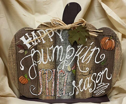 Spice Season Wooden Pumpkin
