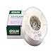 eSUN 3D 3mm PETG Natural Filament 1kg (2.2lb), PETG 3D Printer Filament, Actual Diameter 2.85mm +/- 0.05mm, Semi-Transparent Natural
