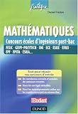 Mathématiques : Concours écoles d'ingénieur post-bac