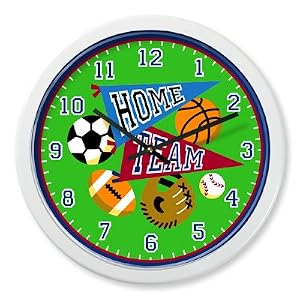 Olive Kids - Game On Clock (White)