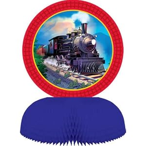 Clickety-Clack Train Centerpiece