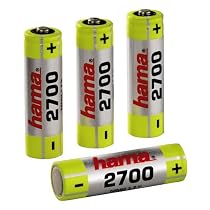 Hama Hama 2700Mah Aa Batteries, Pack Of 4