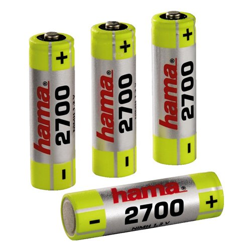 Hama NiMH Akku AA Mignon 2700 mAh 4er Pack