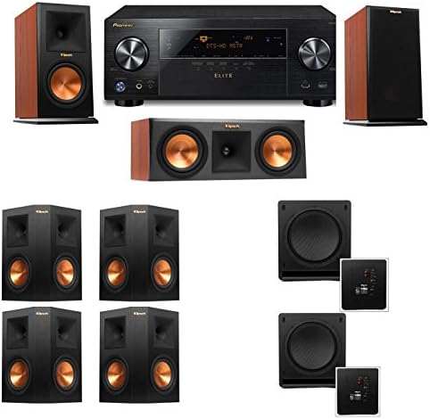 Klipsch RP-150M-CH Monitor Speaker 7.2 SW-112 Pioneer Elite VSX 80