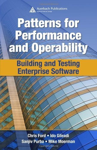 Patterns for Performance and Operability: Building and Testing Enterprise Software by Ford, Chris, Gileadi, Ido, Purba, Sanjiv, Moerman, Mike (2007) Hardcover
