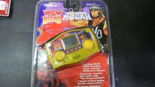 WCW Nitro Hollywood Hogan Electronic Handheld Wrestling Game