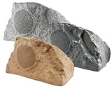 OSD Audio Outdoor Rock Speakers 8 Pair 200W Weather Resistant High Performance RS800JR