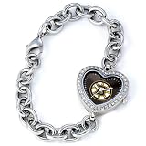 Game Time Women's NHL-HEA-BOS Boston Bruins Heart Series Watch