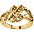 14K Yellow Gold Mother's Ring - 5 Gemstone -- YOU CHOOSE THE COLORS!