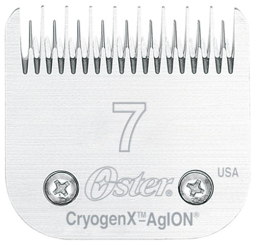 Oster CryogenX Professional Animal Clipper Blade, Size # 7 Skip Tooth