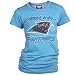 Carolina Panthers Women's Retro Vintage T-Shirt (Marine, Large)