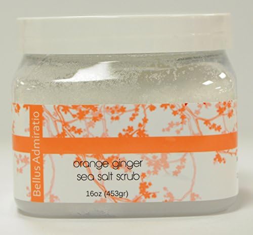 Orange Ginger Sea Salt Body Scrub