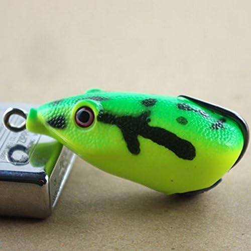 Fishing Lure Soft Baits Single Hook Ray Frog False Lure