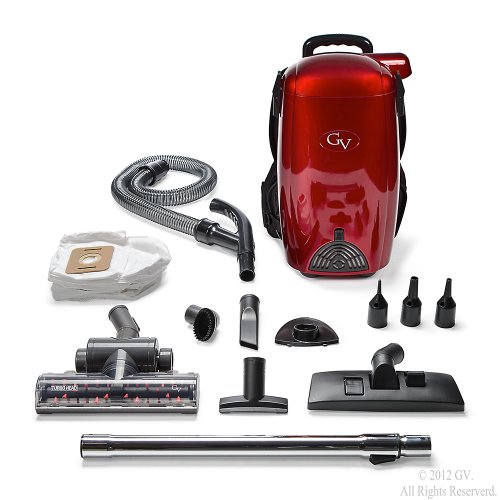 GV 8 Qt Light Powerful BackPack Vacuum Loaded