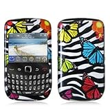 Rainbow Butterfly Zebra Design Crystal Hard Skin Case Cover for Blackberry  ....