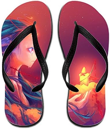 Anime Original Men Colorful 12 B(m) Us Flip-flop Rubber Terenccam