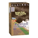 Clairol Natural Instincts Brass Free Hair Color 6.5C Lightest Brown 1 Kit (Pack of 3)
