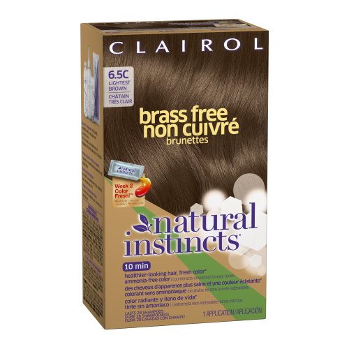 Clairol Natural Instincts Brass of 3)