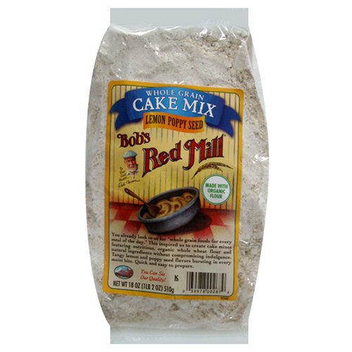 Bob's Red Mill Cake Mix, Lemon Poppy, 18-Ounce Bags (Pack of 8) by Bob's Red Mill