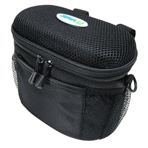 MP3 Bike Stereo Speaker and case Black