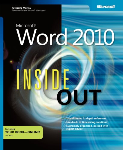 Microsoft® Word 2010 Inside Out (Inside Out  0735627290 pdf