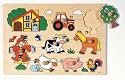 Goki 57995 - Steckpuzzle Bauernhof VI