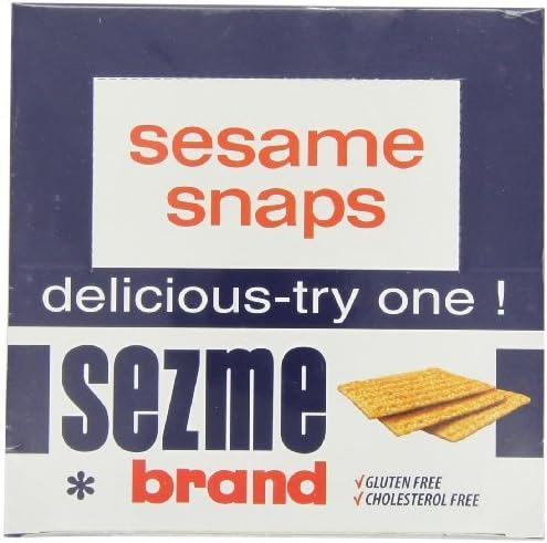 Sezme Sesame Snaps 40-Gram (Pack Of 24) (2 Units Per Order)