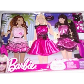 Barbie Fashion Clothing Pink Set by Barbie