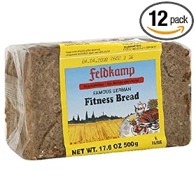 Feldkamp Fitness Bread , 17.6-Ounce Vacuum Packs (Pack of 12)