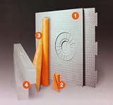 Schluter Kerdi Shower Kit Off Center Drain