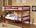 Charlie Twin over Twin Bunk Bed by Coaster Furniture