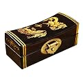 Phoenix Leather Jewelry Box - Black
