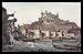 Samuel Prout (W&Atilde;&frac14;rzburg, stone bridge with image columns in the background with the castle Marienberg) White Wood-Mounted Art Poster Print - 11" X 17"