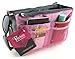 Periea Handbag Organizer, 12 Compartments - Chelsy (Pink, Medium)