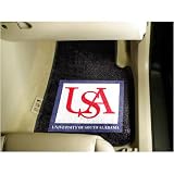 South Alabama Jaguars NCAA Car Floor Mats (2 Front)