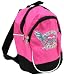 Hot Pink Harley Davidson Nylon Backpack Purse