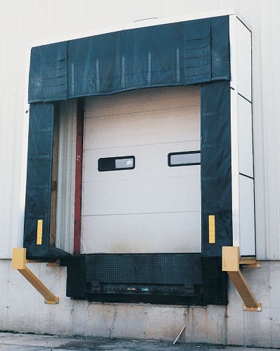 Vestil Dock Shelter - 24in. Projection, Model# D-750-24
