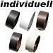 sunSign� Lederarmband ca. 2,6 cm breit INKL. INDIVIDUELLER GRAVUR, Rindleder Armband mit Druckknopf Verschluss, Echtleder - 5 Farben zur Wahl