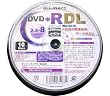 ALL-WAYS DVD+RDL8.5GB�Ж�2�w�����C�h�v�����^�u��2.4-8�{���X�s���h���P�[�X10������ ADL+8X10PW