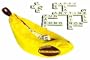 Double Bananagrams Game Set - 288 tiles