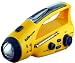 Kaito KA288 3-LED Solar/Wind-up Flashlight with AM/FM Radio