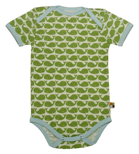 loud + proud 201 Unisex - Baby Babybekleidung/ Unterw&auml;sche/ Bodys, Gr. 86/92, Gr&uuml;n (Moos ) Preisvergleich