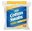 Classic Cotton Swab White Plastic Stick, 1,000 Count , 8.7-Ounce  (Pack of 24)
