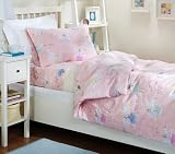 Pike Street 135-Gram Printed Flannel Twin Duvet, Fairies