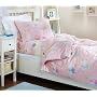 Pike Street 135-Gram Printed Flannel Twin Duvet, Fairies