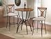 Hillsdale Furniture 4137PTB Pacifico Bar Height Bistro Pub Table,