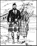 Prince Charlie Jacket and Scottish Kilts Pattern for Men and Women